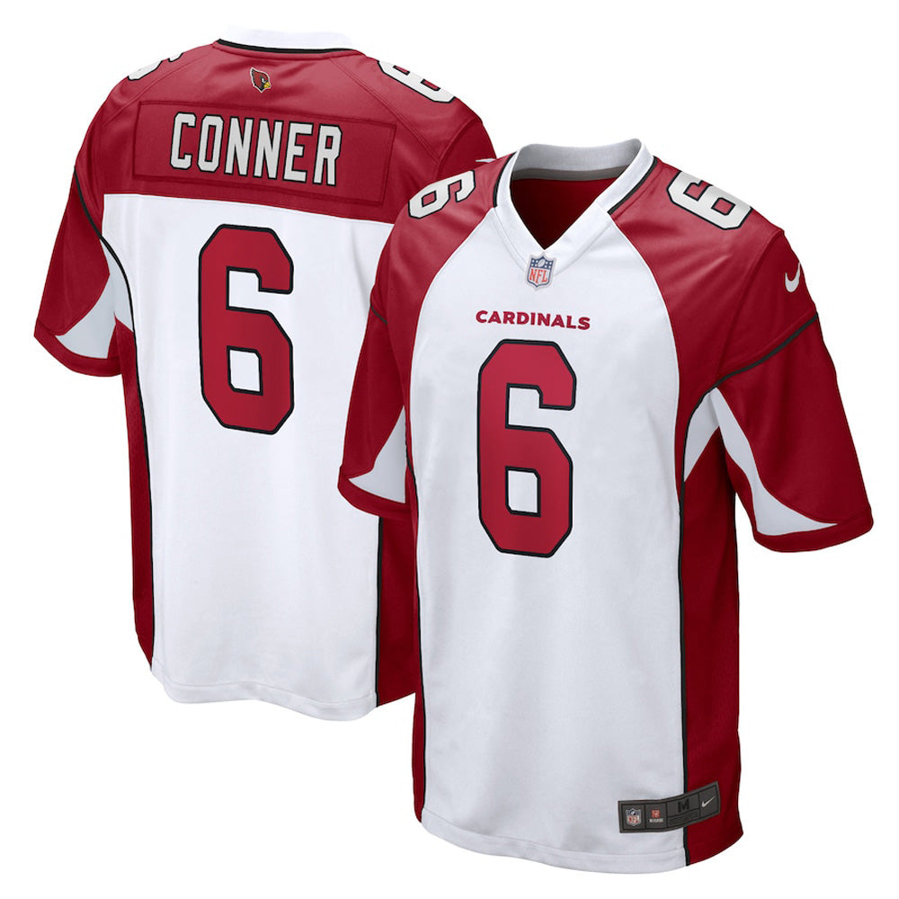 Men's Arizona Cardinals James Conner Game Jersey - White